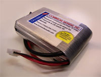 7.4 volt - 2000mAh 15C Li-Poly Pack for the Losi Mini-T