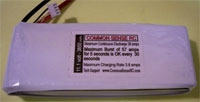 7.4 volt - 3850mAh 10C Li-Poly Battery Pack