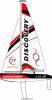 DISCOVERY RC SAILBOAT RTR 2.4G, RED